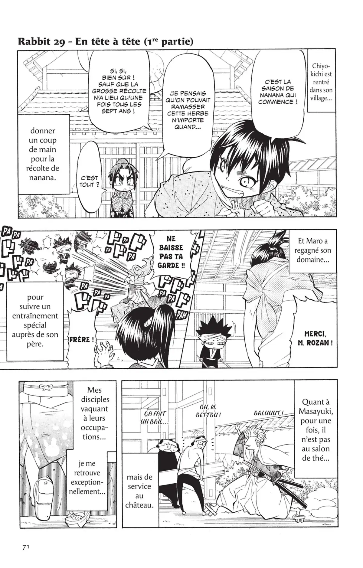 Samourai Usagi Volume 4 page 70