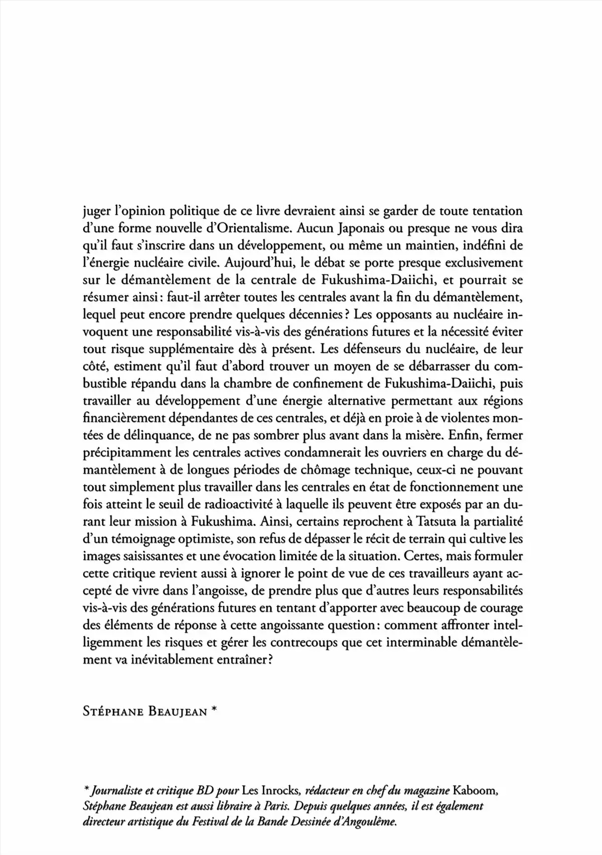 Au Cœur de Fukushima – Journal d’un travailleur de la centrale nucléaire Volume 2 page 4