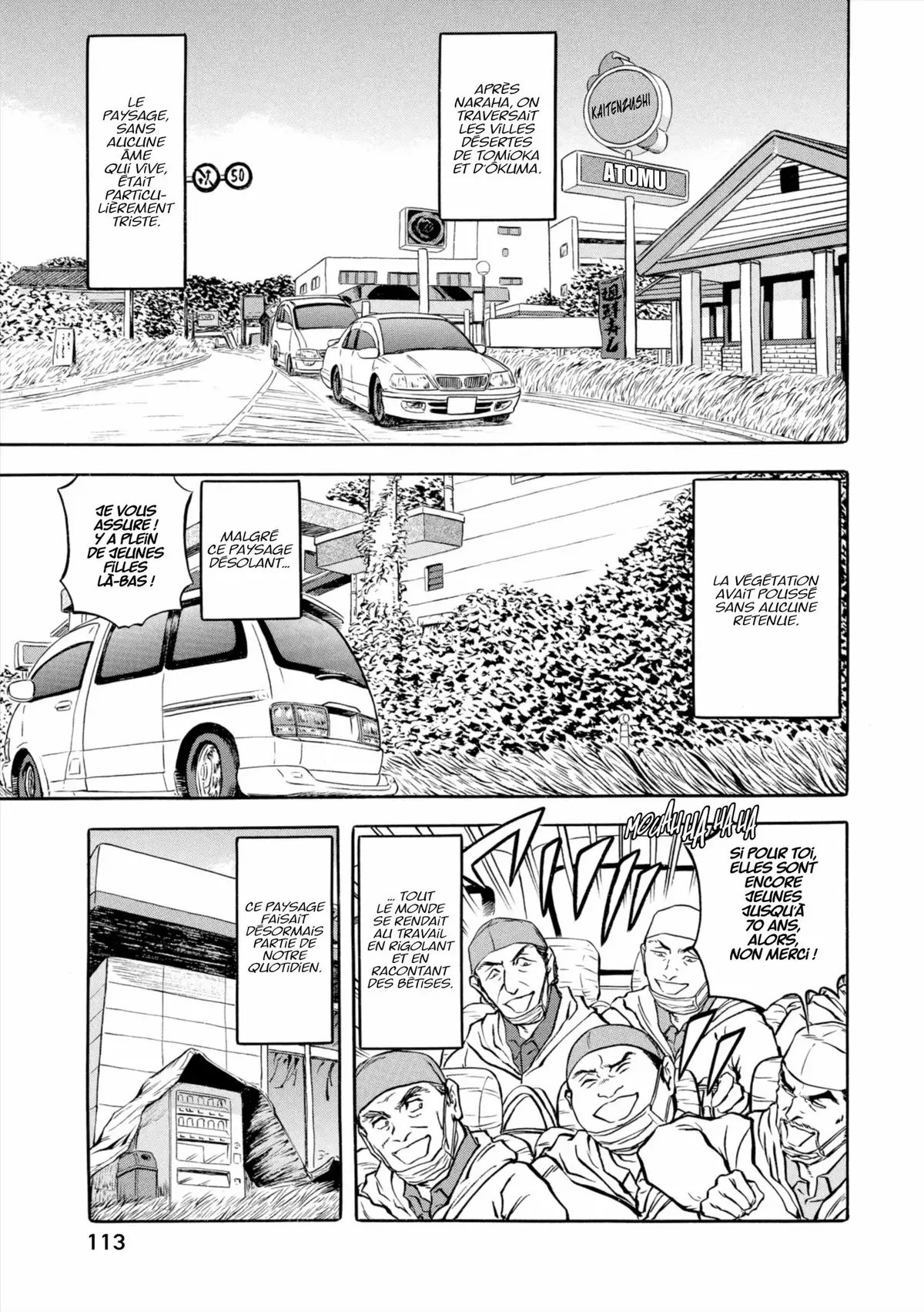Au Cœur de Fukushima – Journal d’un travailleur de la centrale nucléaire Volume 1 page 114