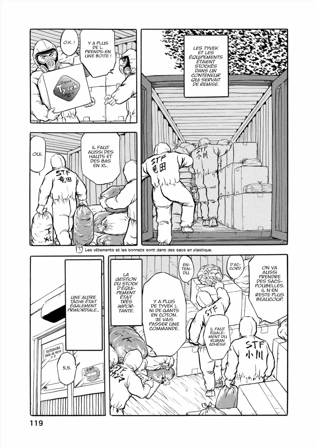 Au Cœur de Fukushima – Journal d’un travailleur de la centrale nucléaire Volume 1 page 120