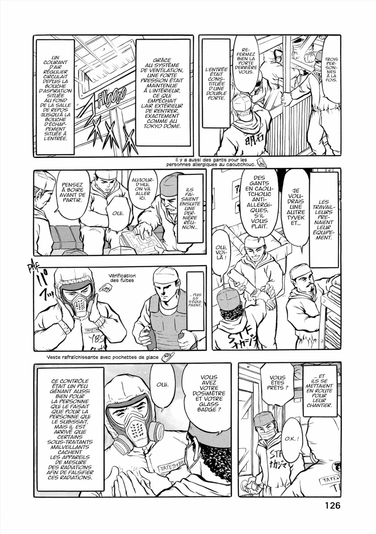 Au Cœur de Fukushima – Journal d’un travailleur de la centrale nucléaire Volume 1 page 127