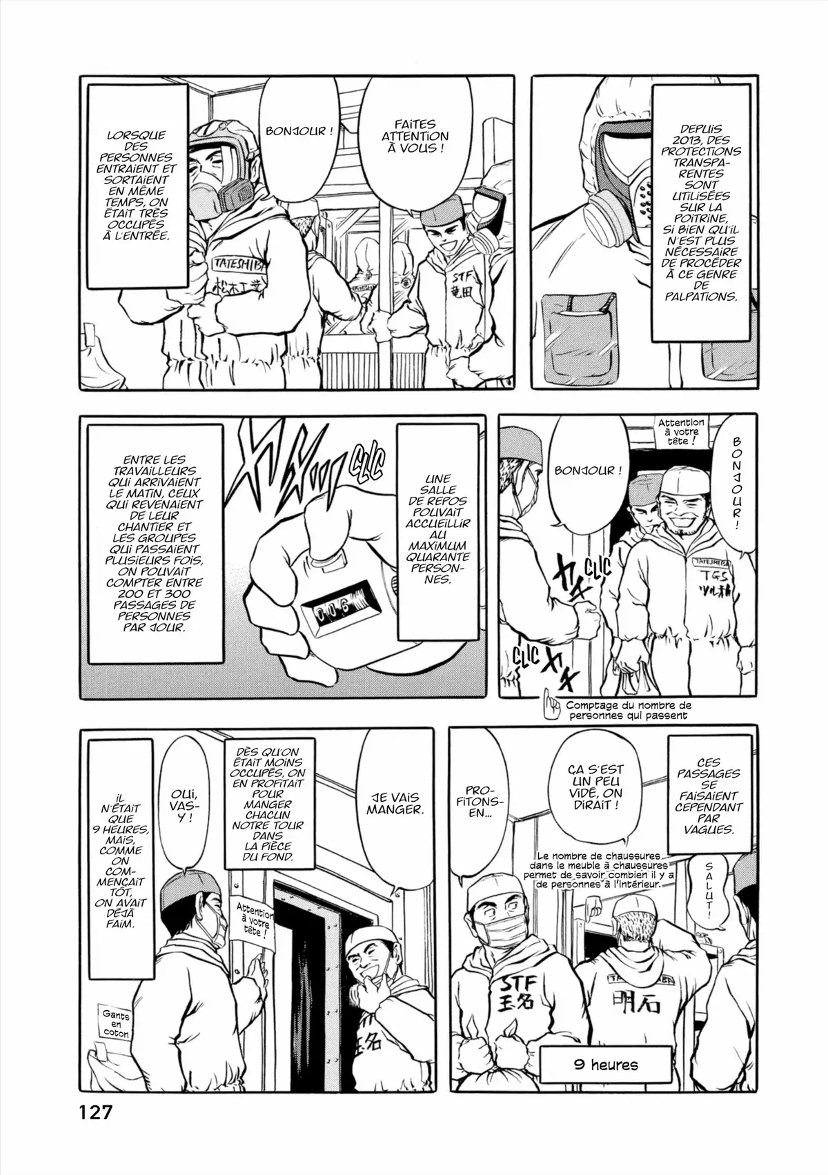 Au Cœur de Fukushima – Journal d’un travailleur de la centrale nucléaire Volume 1 page 128