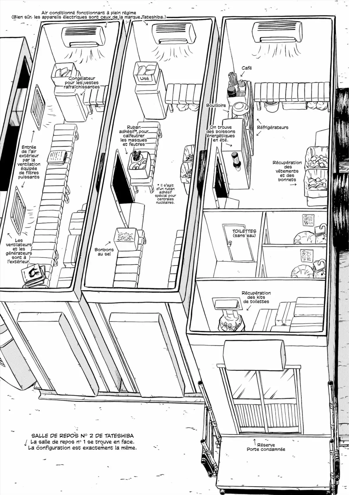 Au Cœur de Fukushima – Journal d’un travailleur de la centrale nucléaire Volume 1 page 132