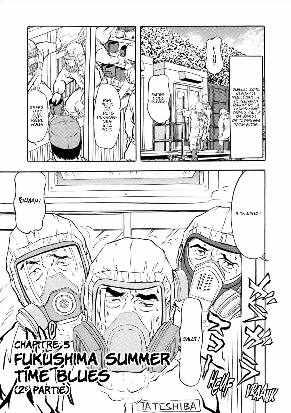 Au Cœur de Fukushima – Journal d’un travailleur de la centrale nucléaire Volume 1 page 134