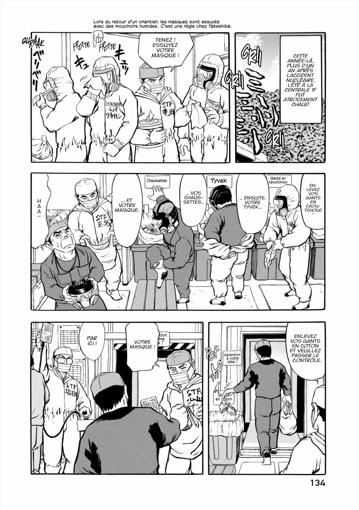 Au Cœur de Fukushima – Journal d’un travailleur de la centrale nucléaire Volume 1 page 135