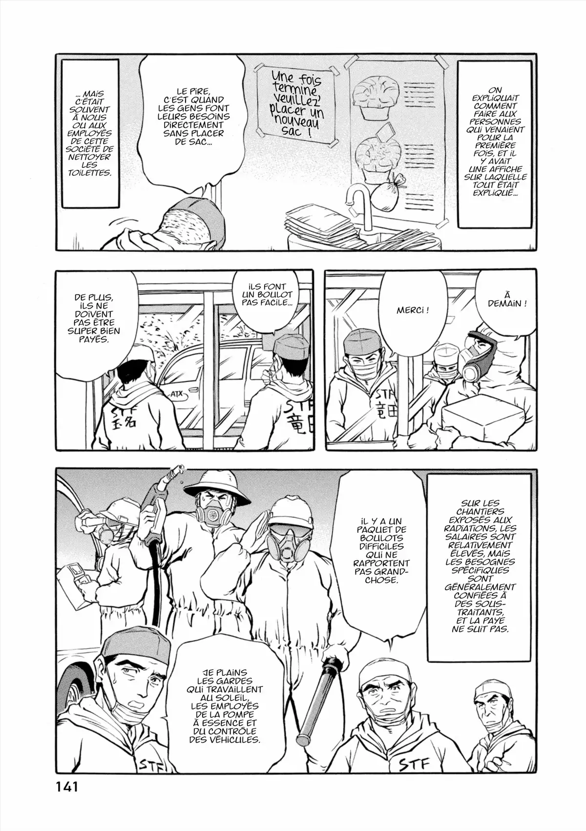 Au Cœur de Fukushima – Journal d’un travailleur de la centrale nucléaire Volume 1 page 142