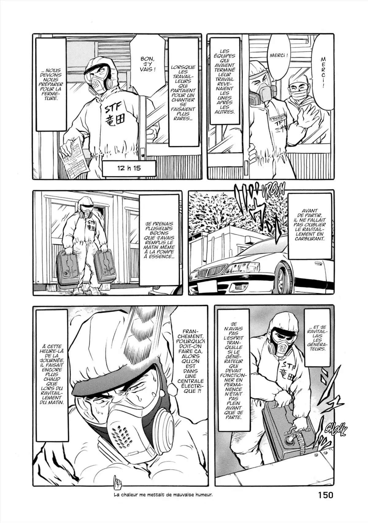 Au Cœur de Fukushima – Journal d’un travailleur de la centrale nucléaire Volume 1 page 151