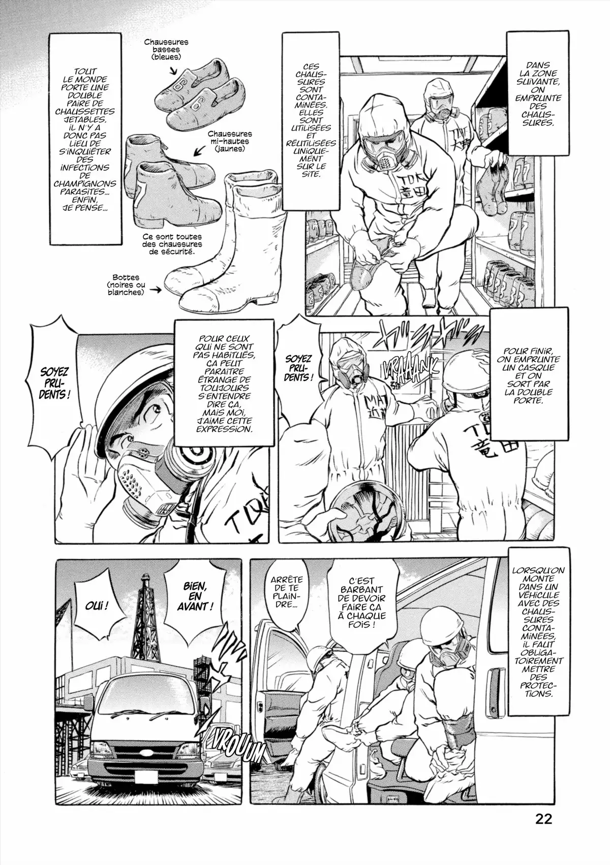 Au Cœur de Fukushima – Journal d’un travailleur de la centrale nucléaire Volume 1 page 23