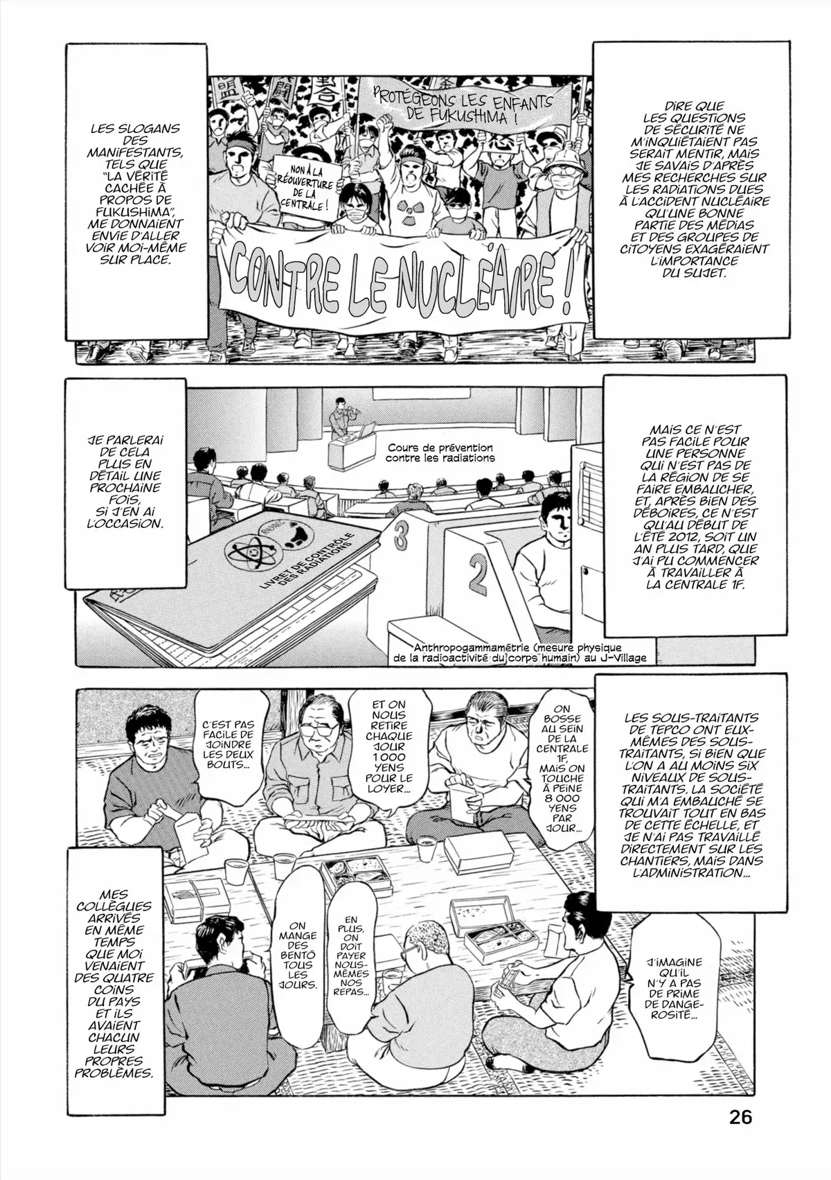 Au Cœur de Fukushima – Journal d’un travailleur de la centrale nucléaire Volume 1 page 27