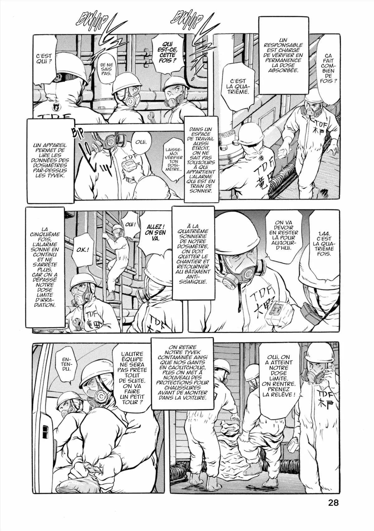 Au Cœur de Fukushima – Journal d’un travailleur de la centrale nucléaire Volume 1 page 29