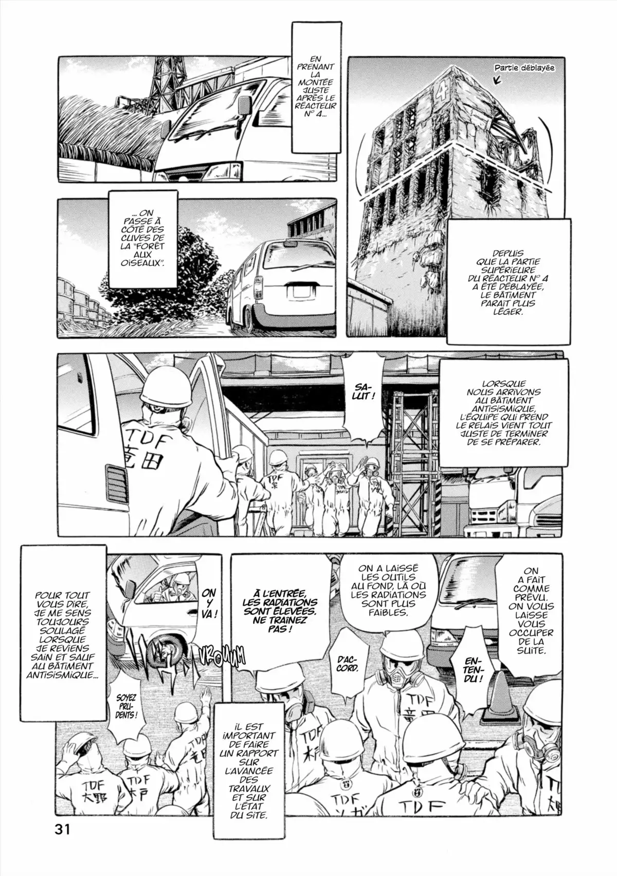 Au Cœur de Fukushima – Journal d’un travailleur de la centrale nucléaire Volume 1 page 32