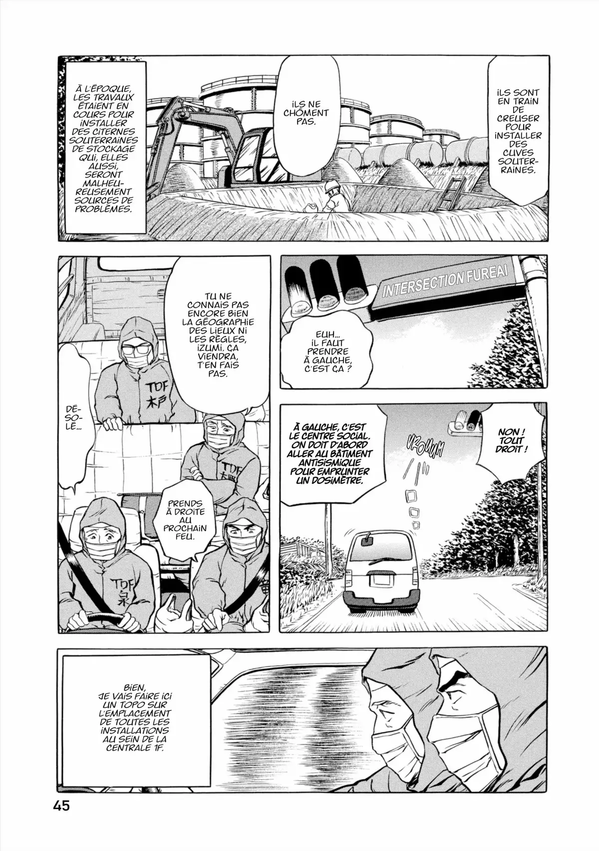 Au Cœur de Fukushima – Journal d’un travailleur de la centrale nucléaire Volume 1 page 46