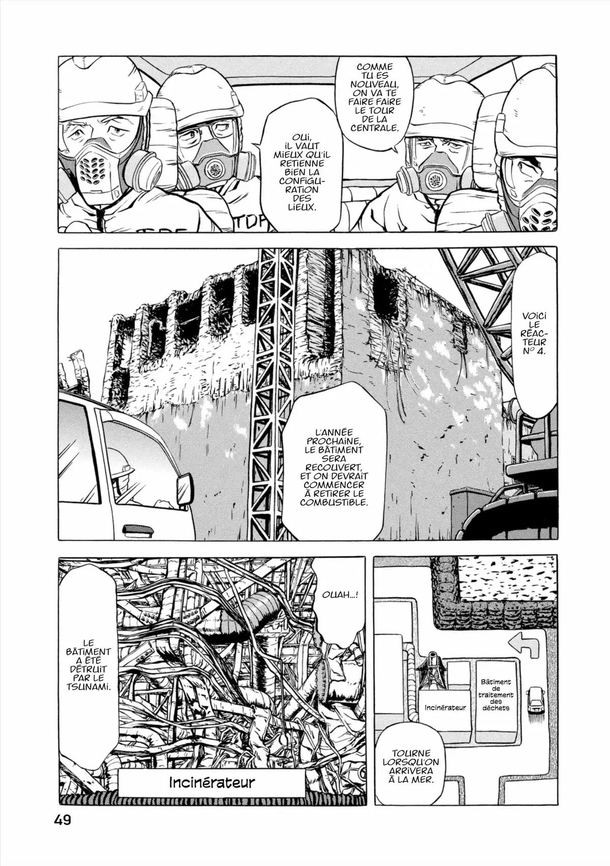 Au Cœur de Fukushima – Journal d’un travailleur de la centrale nucléaire Volume 1 page 50
