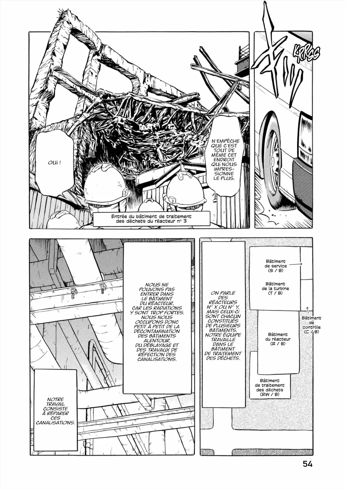 Au Cœur de Fukushima – Journal d’un travailleur de la centrale nucléaire Volume 1 page 55