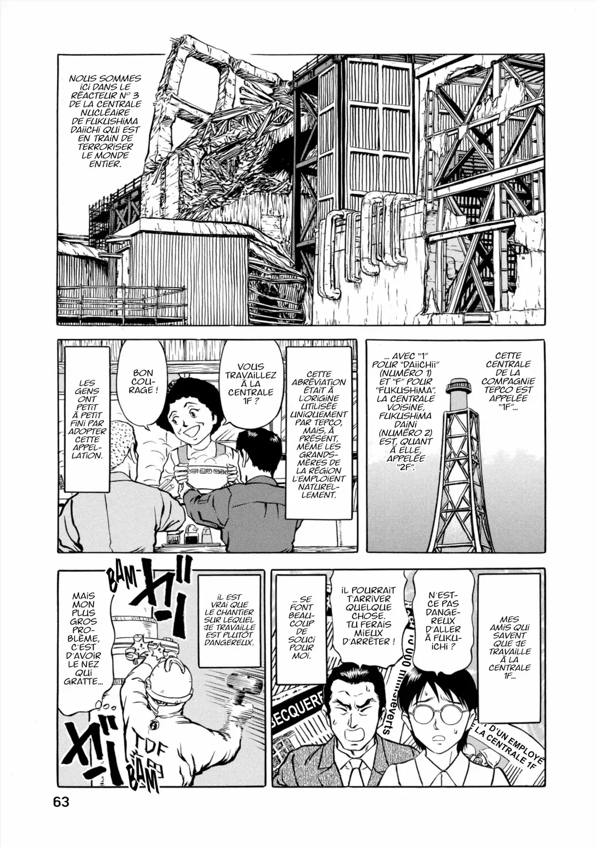 Au Cœur de Fukushima – Journal d’un travailleur de la centrale nucléaire Volume 1 page 64