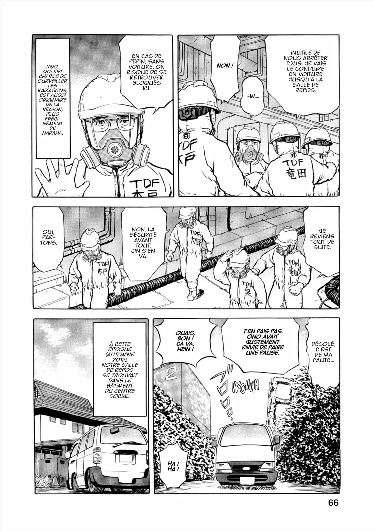 Au Cœur de Fukushima – Journal d’un travailleur de la centrale nucléaire Volume 1 page 67