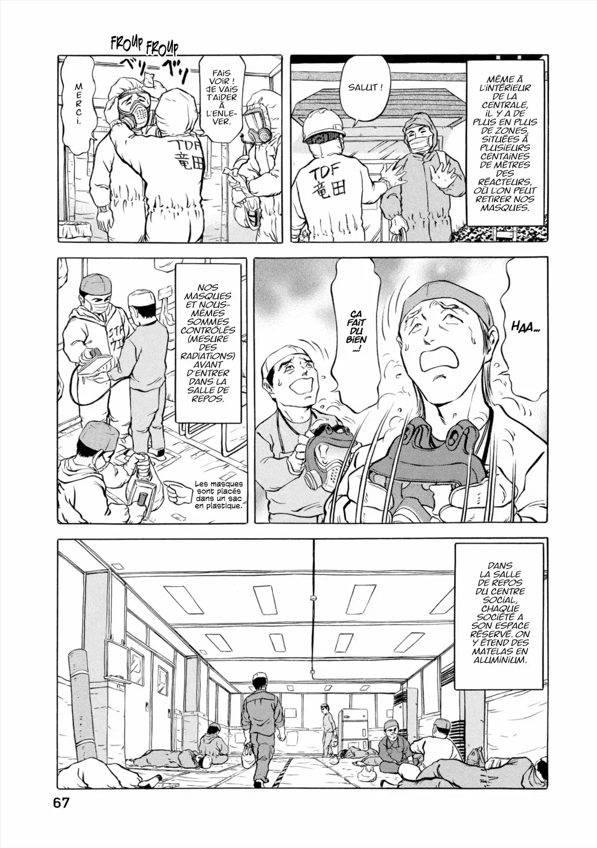 Au Cœur de Fukushima – Journal d’un travailleur de la centrale nucléaire Volume 1 page 68