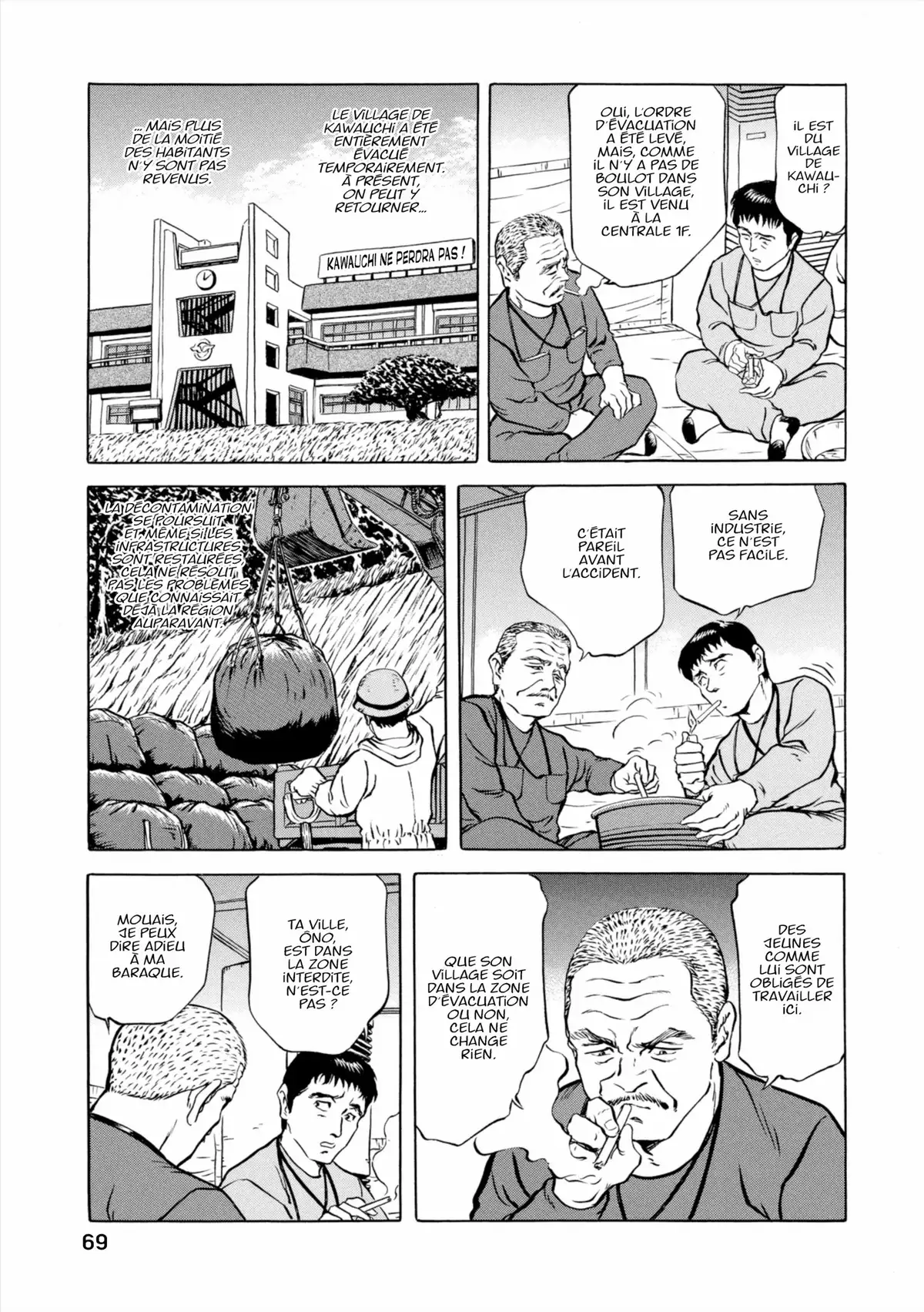 Au Cœur de Fukushima – Journal d’un travailleur de la centrale nucléaire Volume 1 page 70