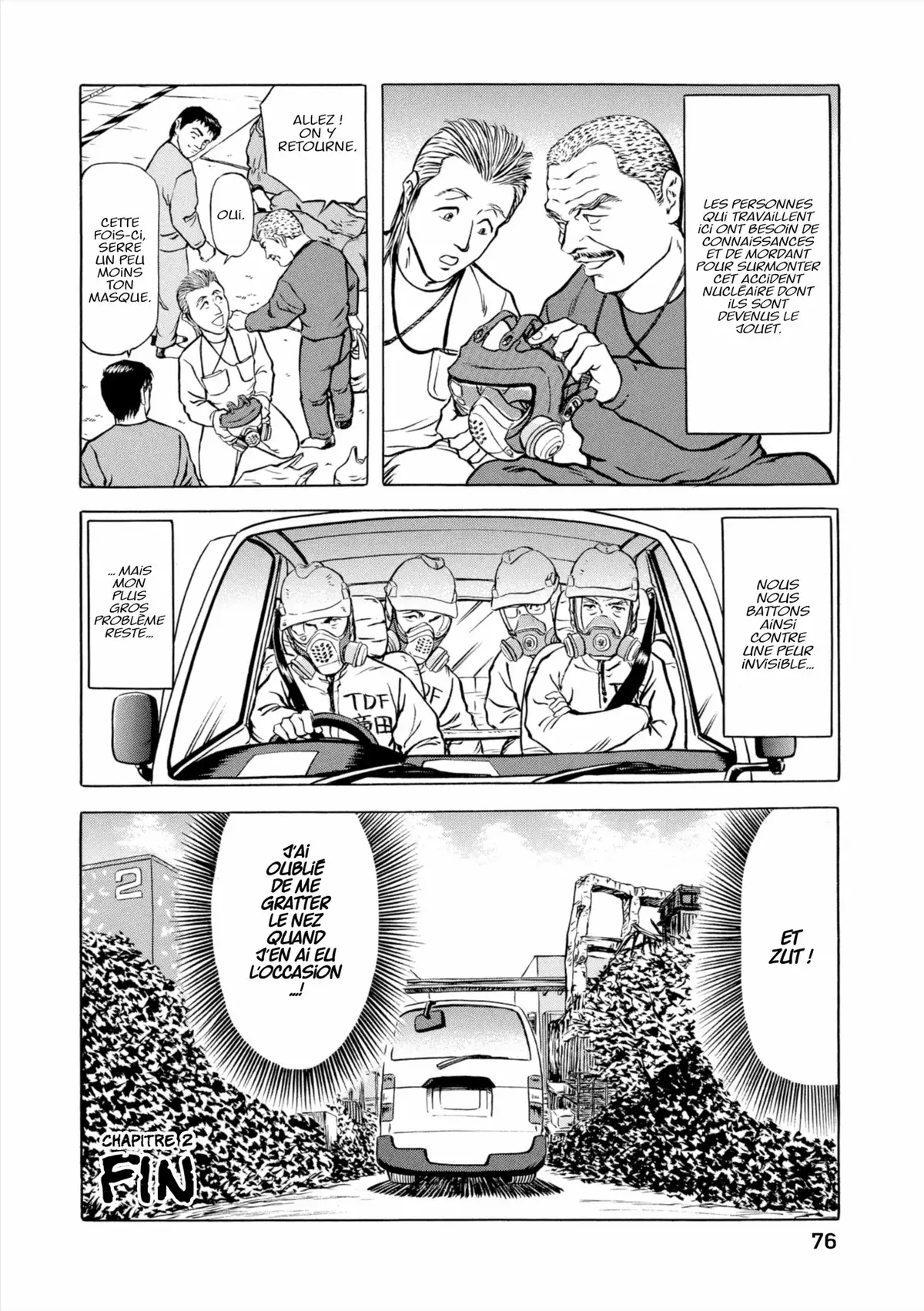 Au Cœur de Fukushima – Journal d’un travailleur de la centrale nucléaire Volume 1 page 77