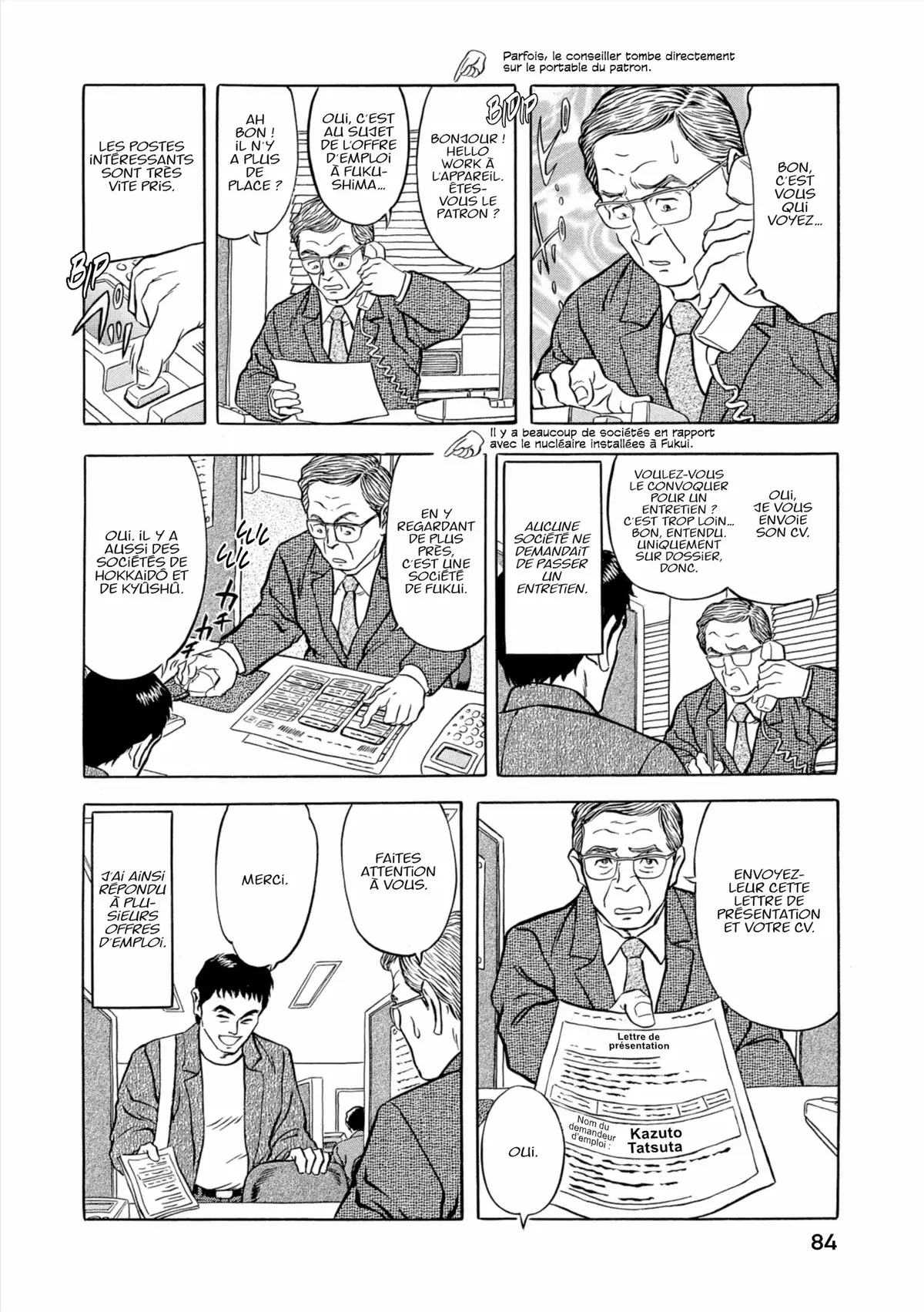 Au Cœur de Fukushima – Journal d’un travailleur de la centrale nucléaire Volume 1 page 85