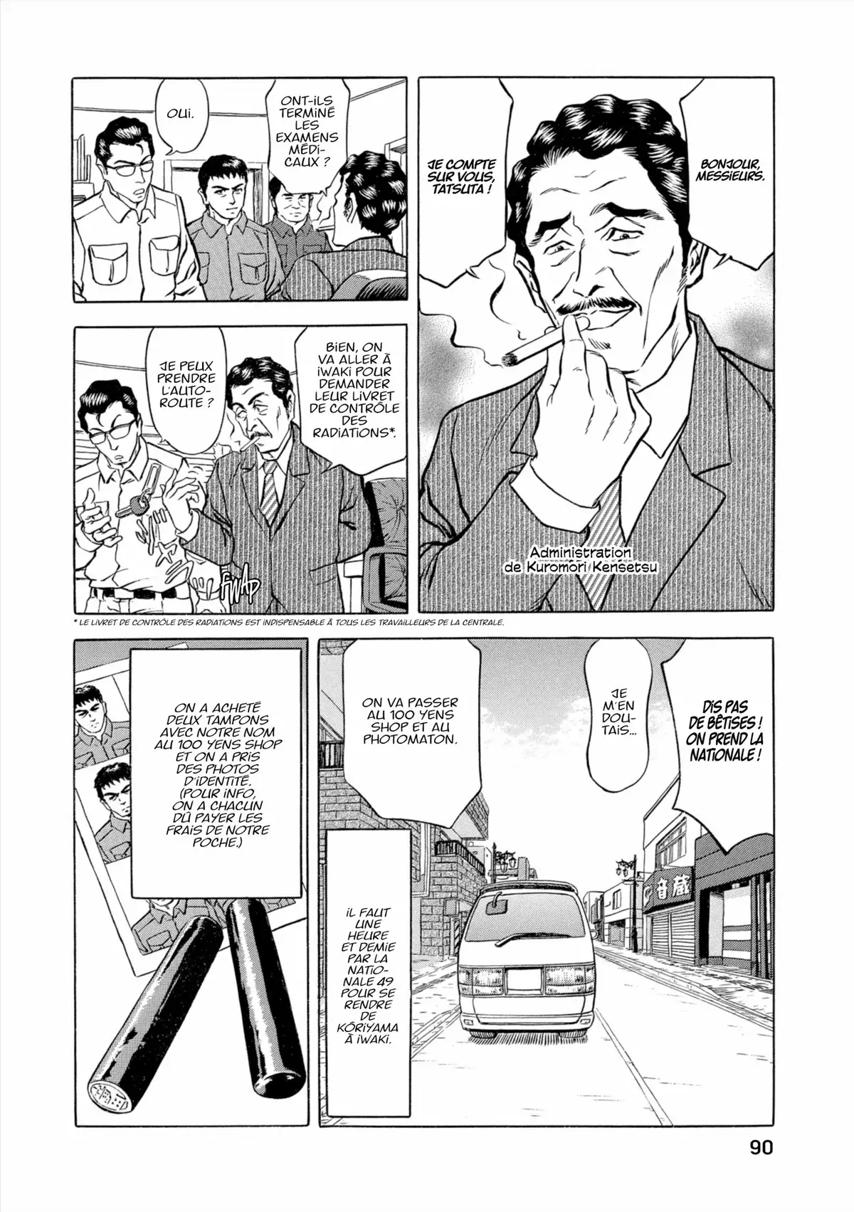 Au Cœur de Fukushima – Journal d’un travailleur de la centrale nucléaire Volume 1 page 91