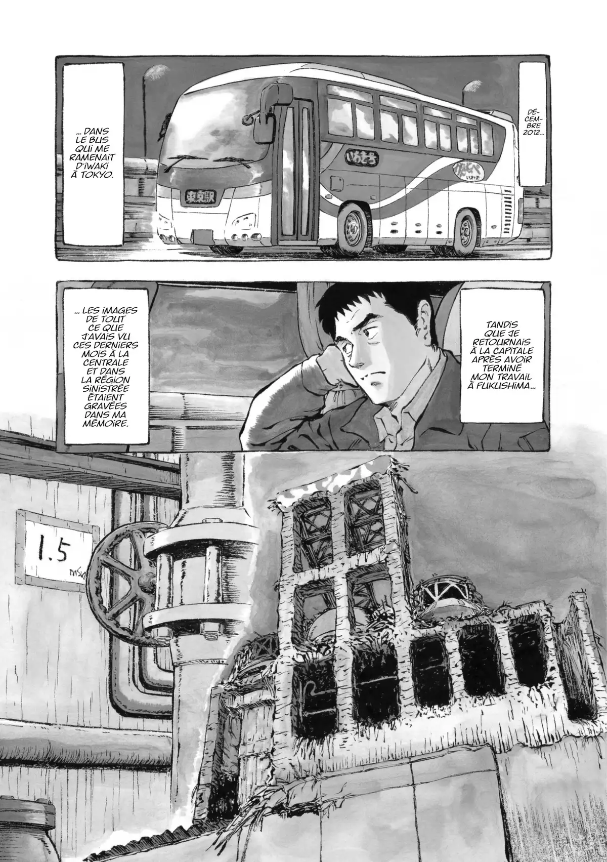 Au Cœur de Fukushima – Journal d’un travailleur de la centrale nucléaire Volume 3 page 5