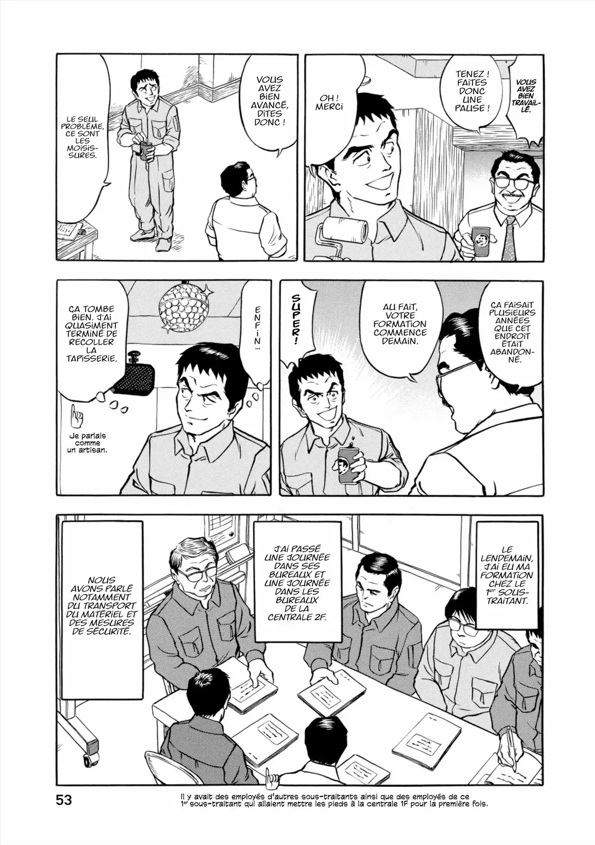 Au Cœur de Fukushima – Journal d’un travailleur de la centrale nucléaire Volume 3 page 54