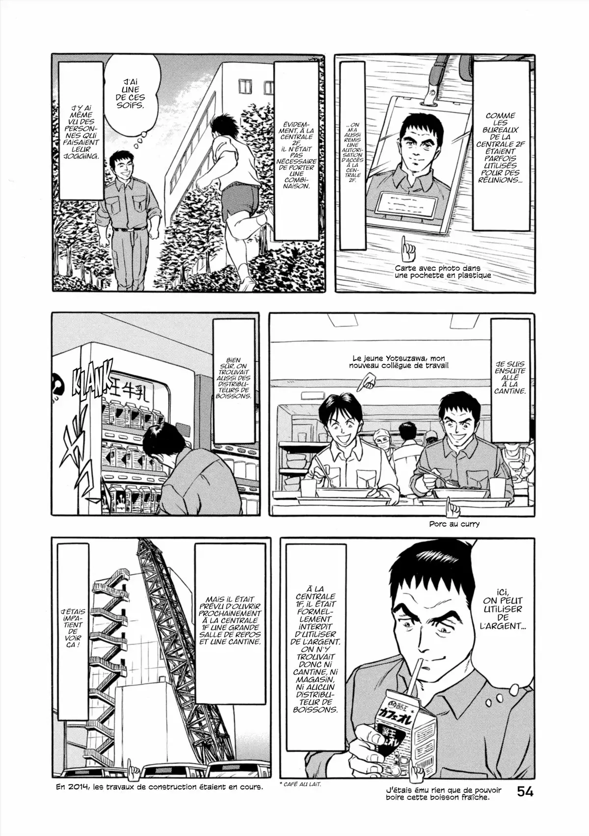 Au Cœur de Fukushima – Journal d’un travailleur de la centrale nucléaire Volume 3 page 55