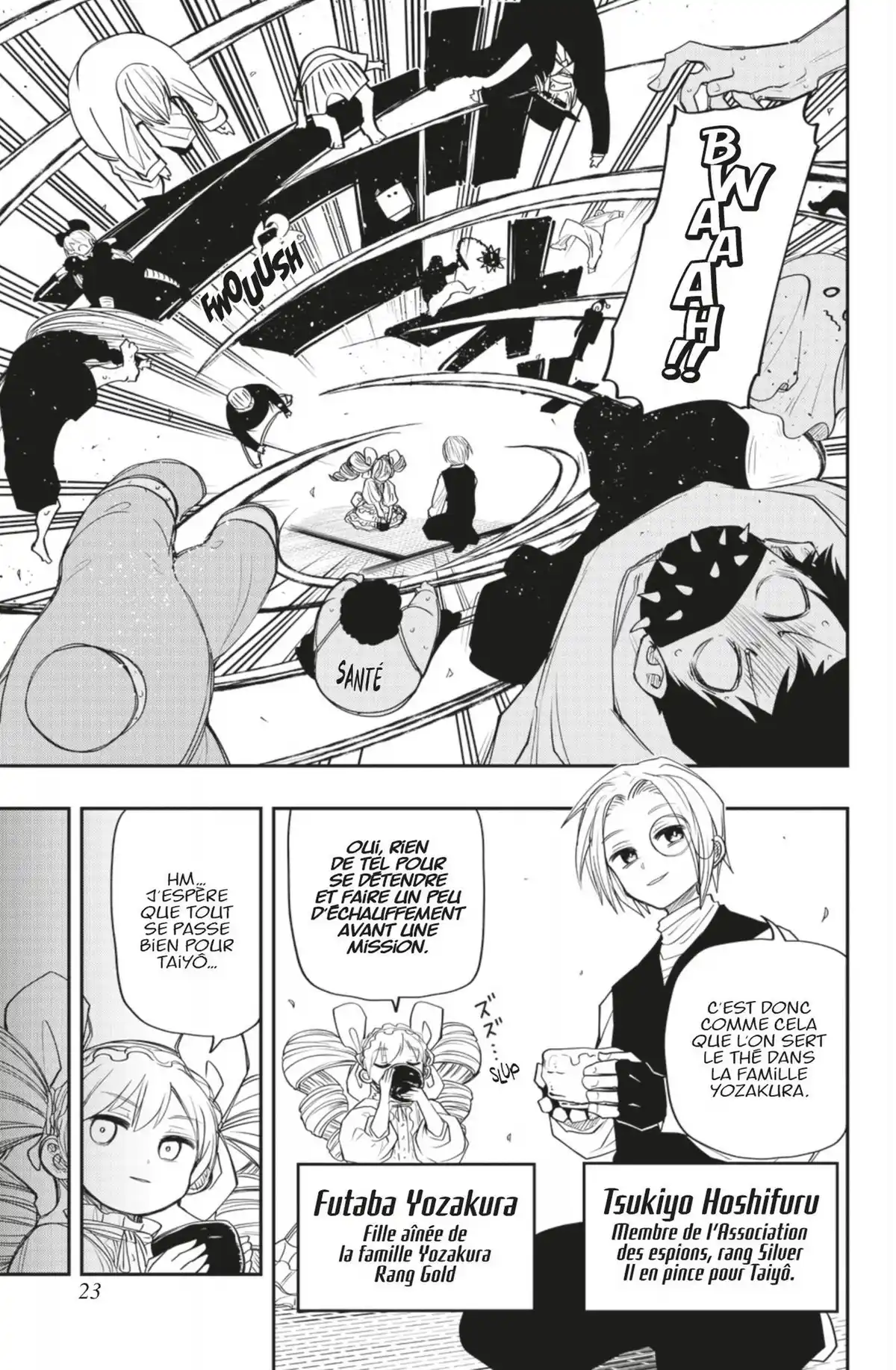 Mission: Yozakura Family Volume 8 page 22