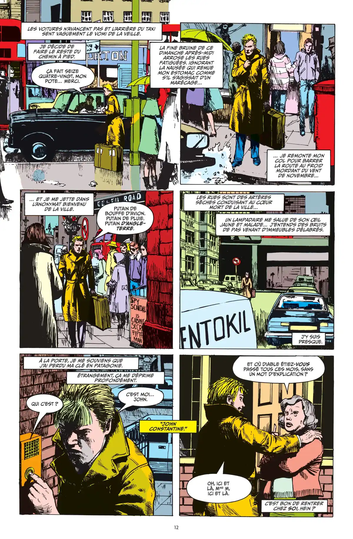 Jamie Delano présente Hellblazer Volume 1 page 8