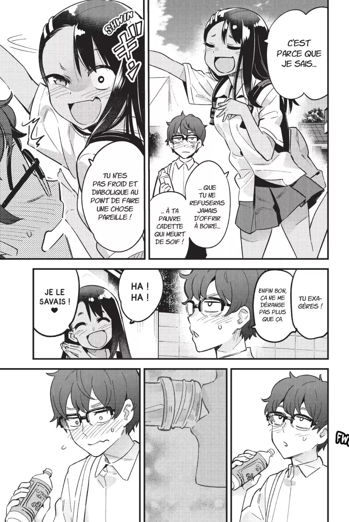 Arrête de me chauffer, Nagatoro Volume 3 page 105