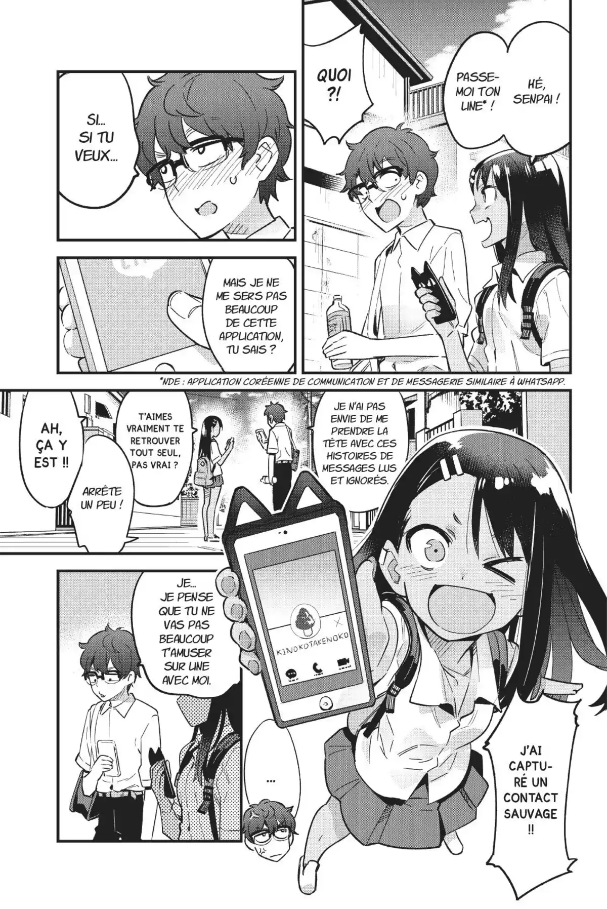 Arrête de me chauffer, Nagatoro Volume 3 page 107