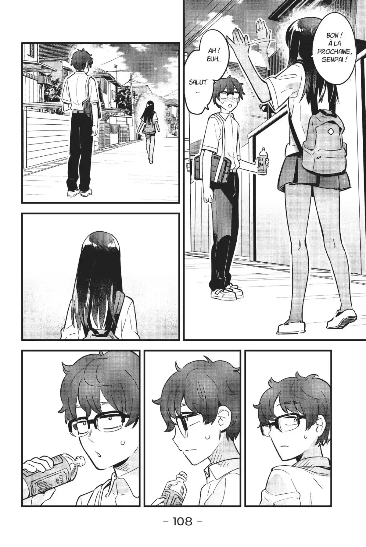Arrête de me chauffer, Nagatoro Volume 3 page 110