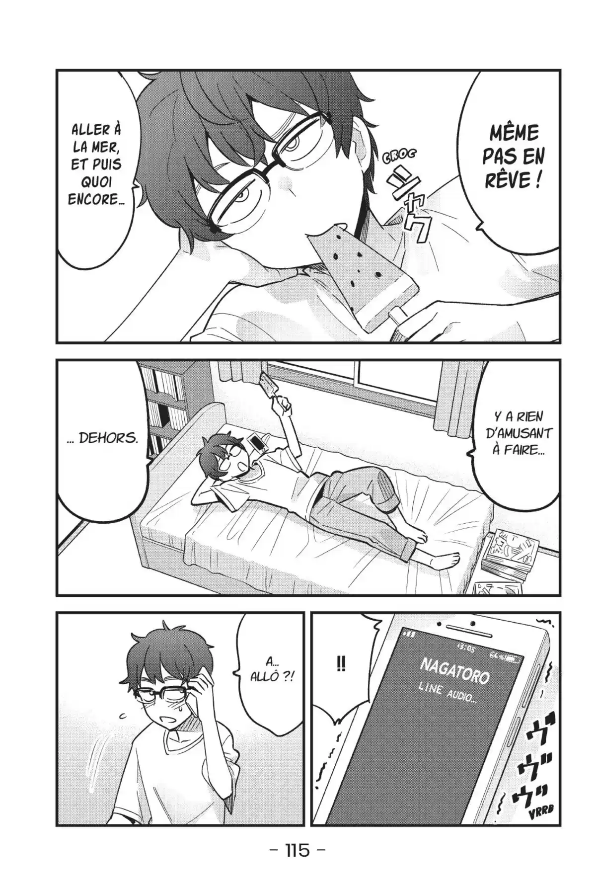Arrête de me chauffer, Nagatoro Volume 3 page 117