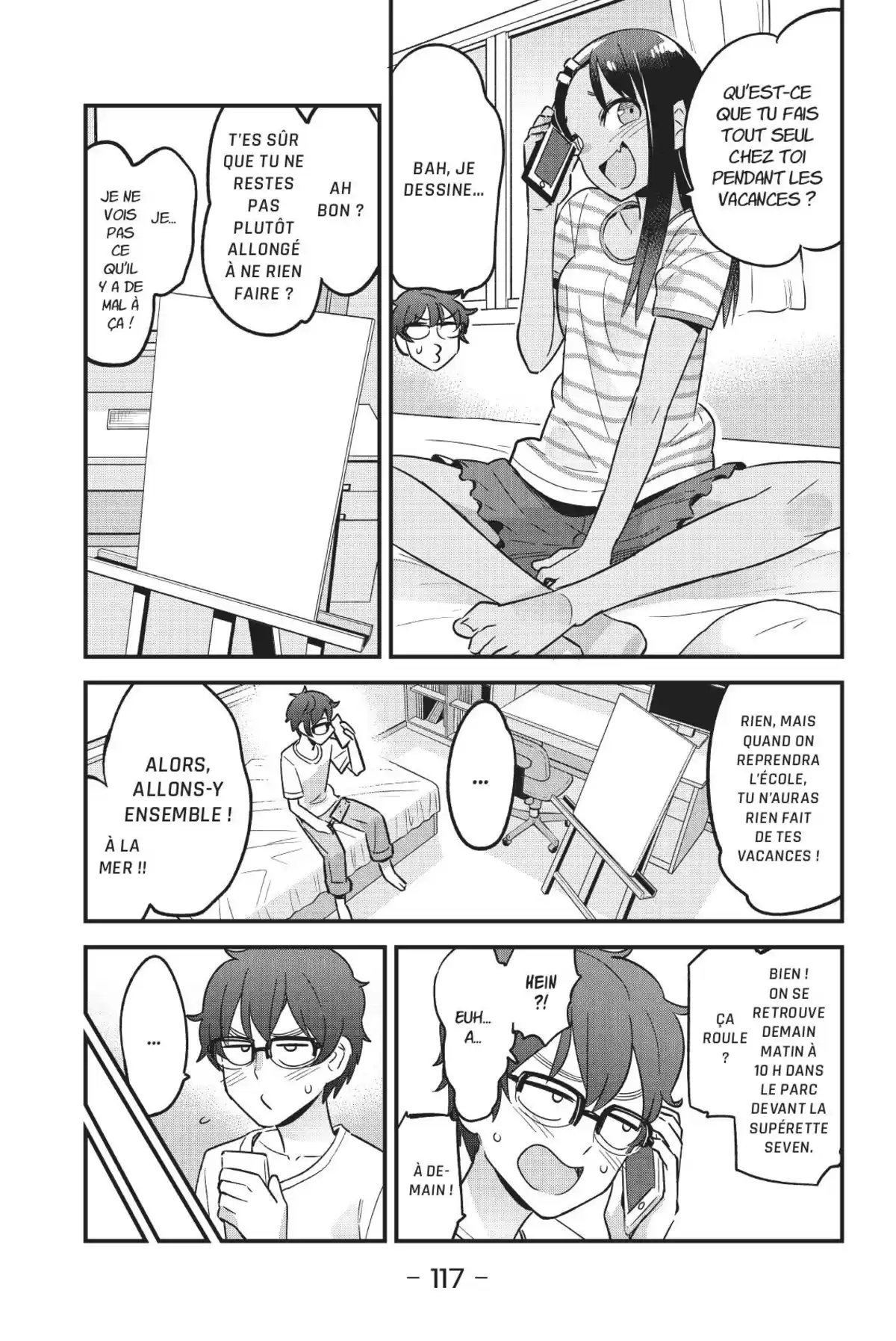 Arrête de me chauffer, Nagatoro Volume 3 page 119