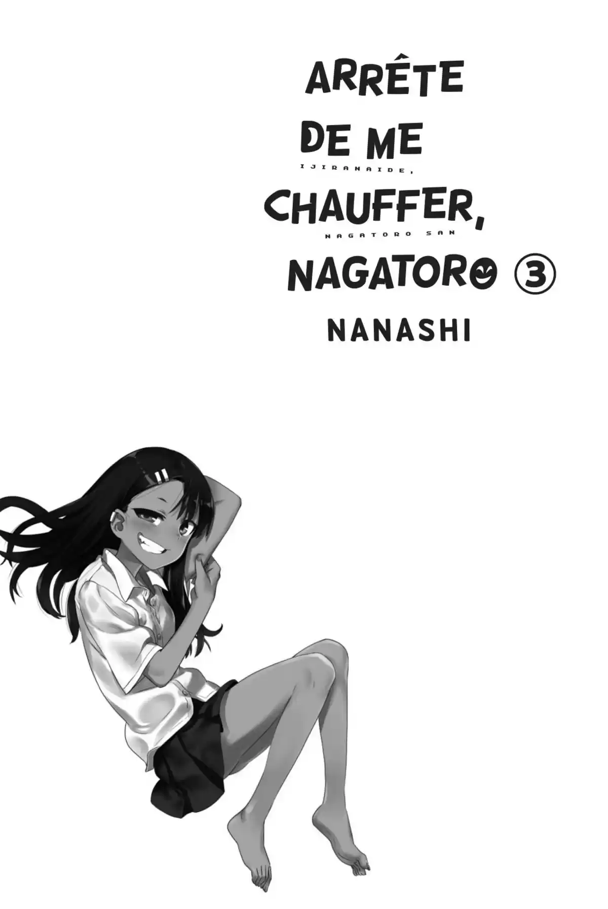 Arrête de me chauffer, Nagatoro Volume 3 page 3