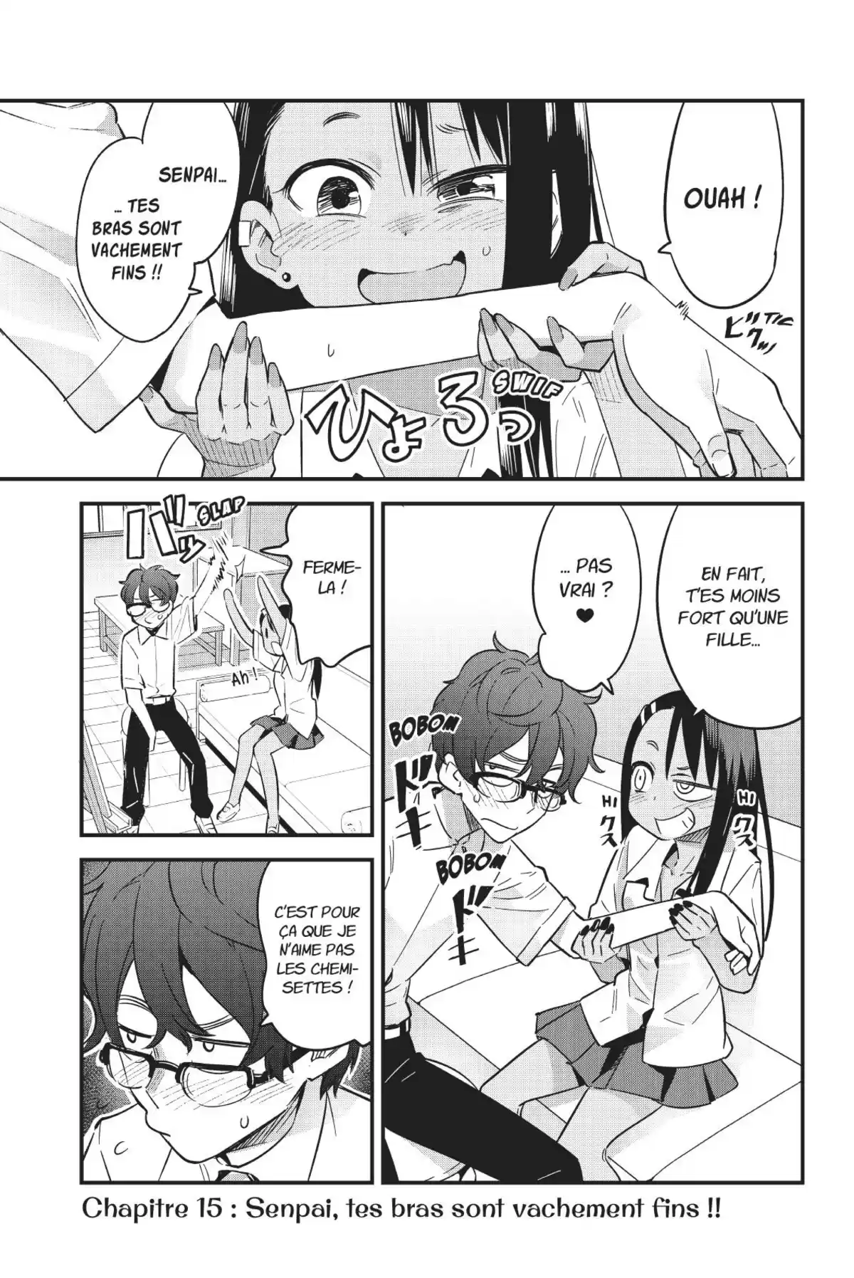 Arrête de me chauffer, Nagatoro Volume 3 page 5
