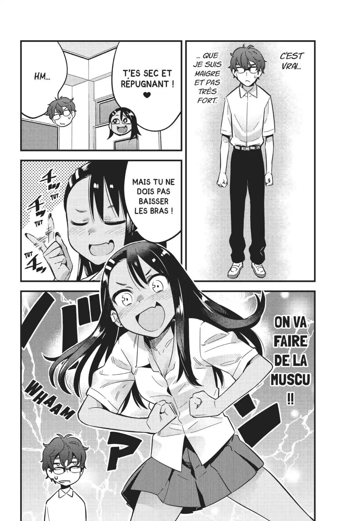 Arrête de me chauffer, Nagatoro Volume 3 page 6