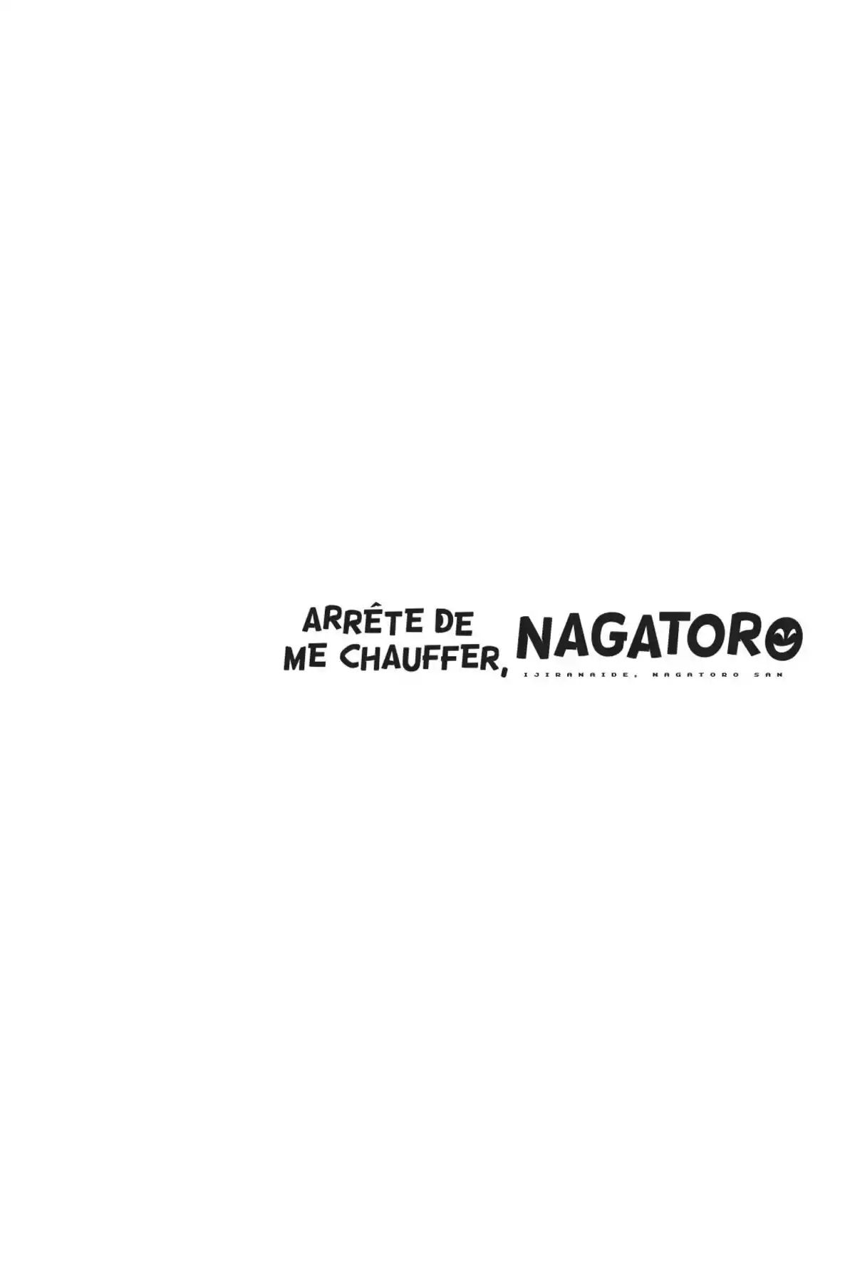 Arrête de me chauffer, Nagatoro Volume 3 page 70