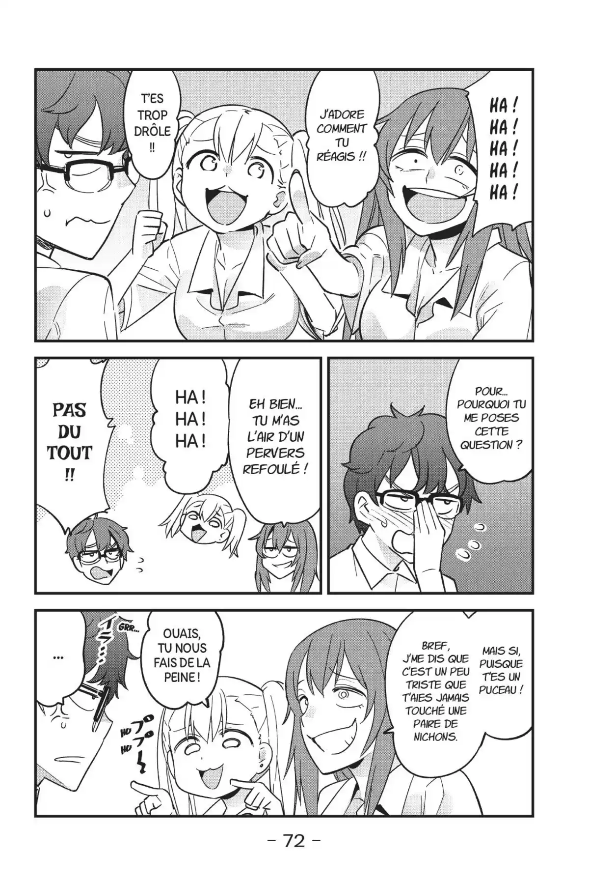 Arrête de me chauffer, Nagatoro Volume 3 page 74