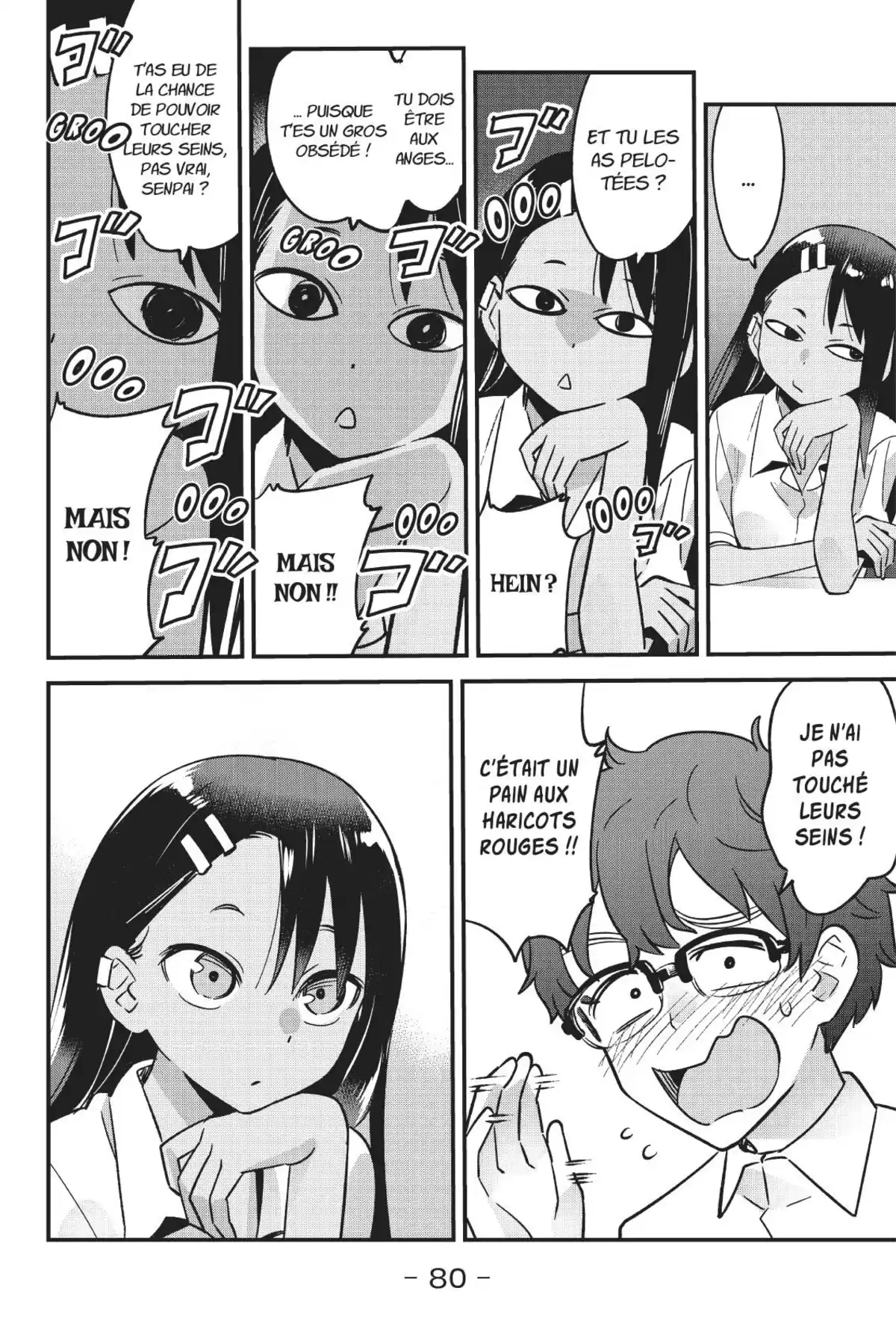 Arrête de me chauffer, Nagatoro Volume 3 page 82