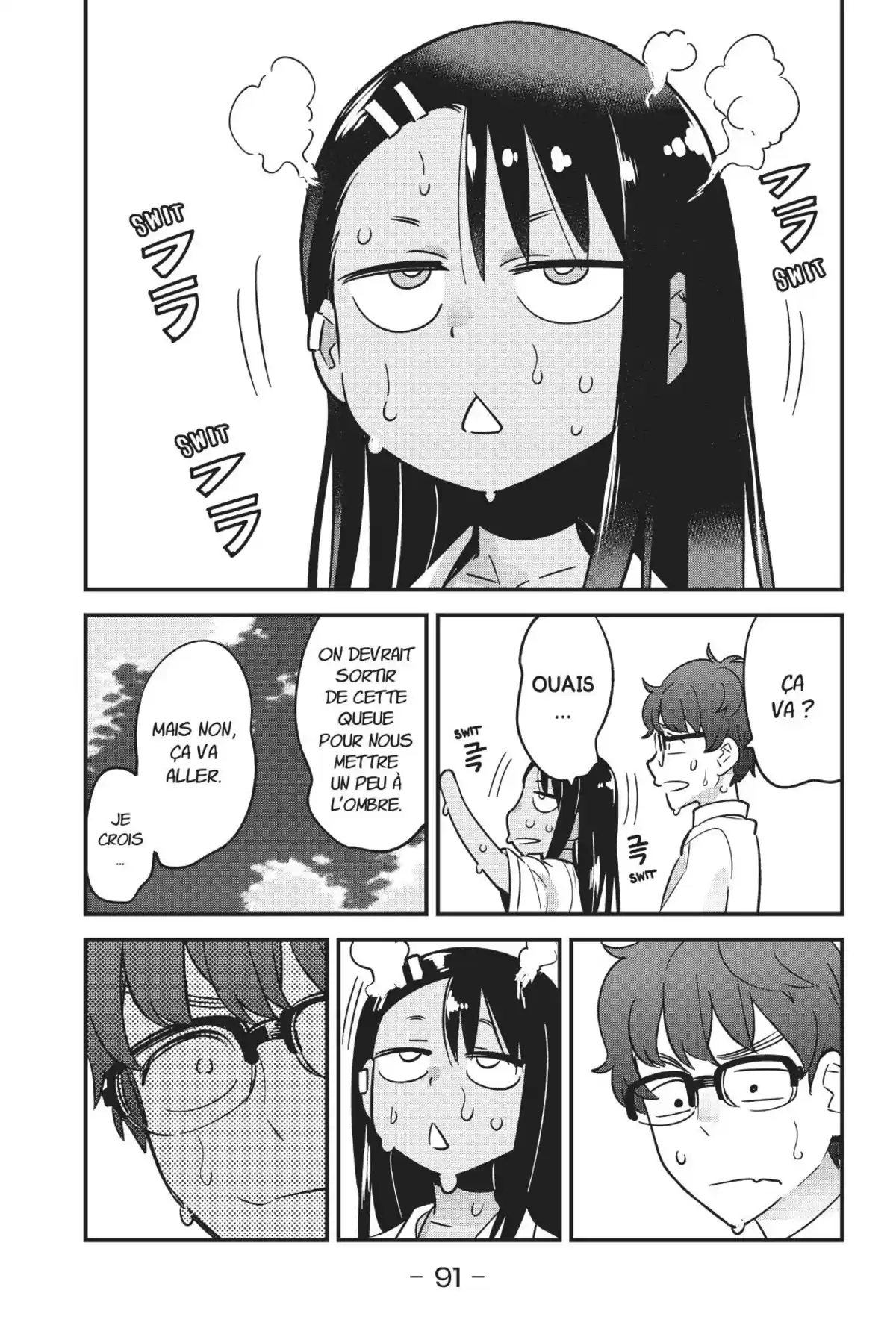 Arrête de me chauffer, Nagatoro Volume 3 page 93
