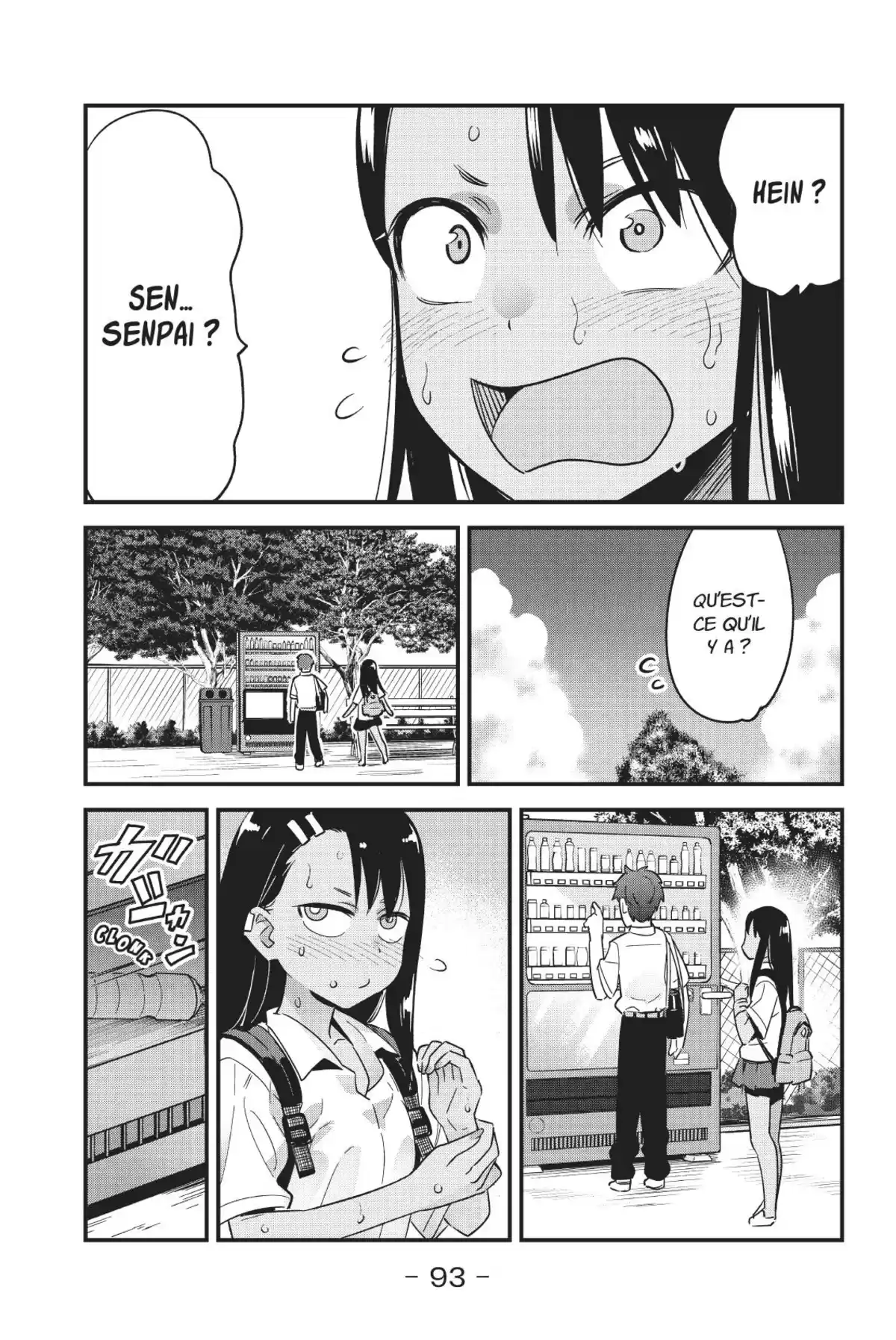 Arrête de me chauffer, Nagatoro Volume 3 page 95