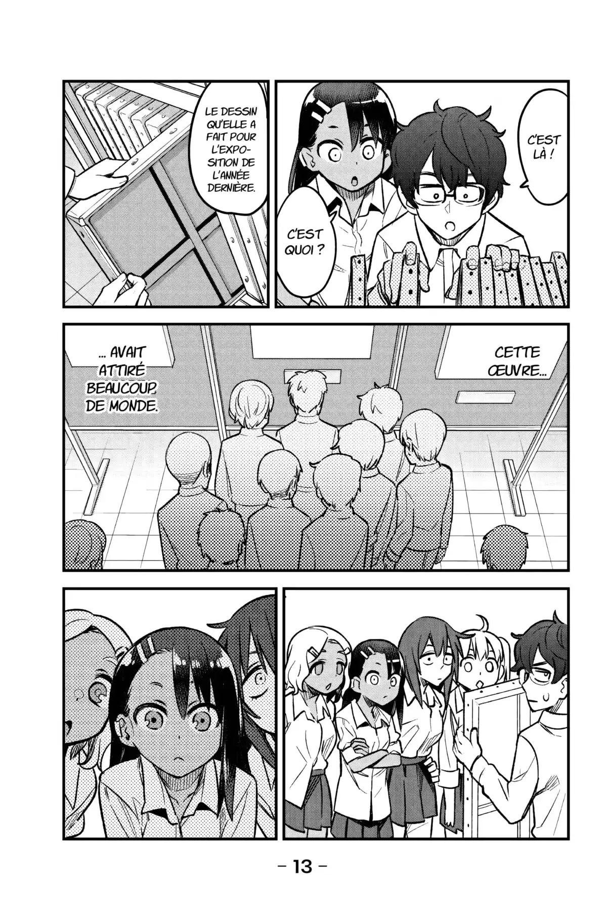 Arrête de me chauffer, Nagatoro Volume 6 page 13