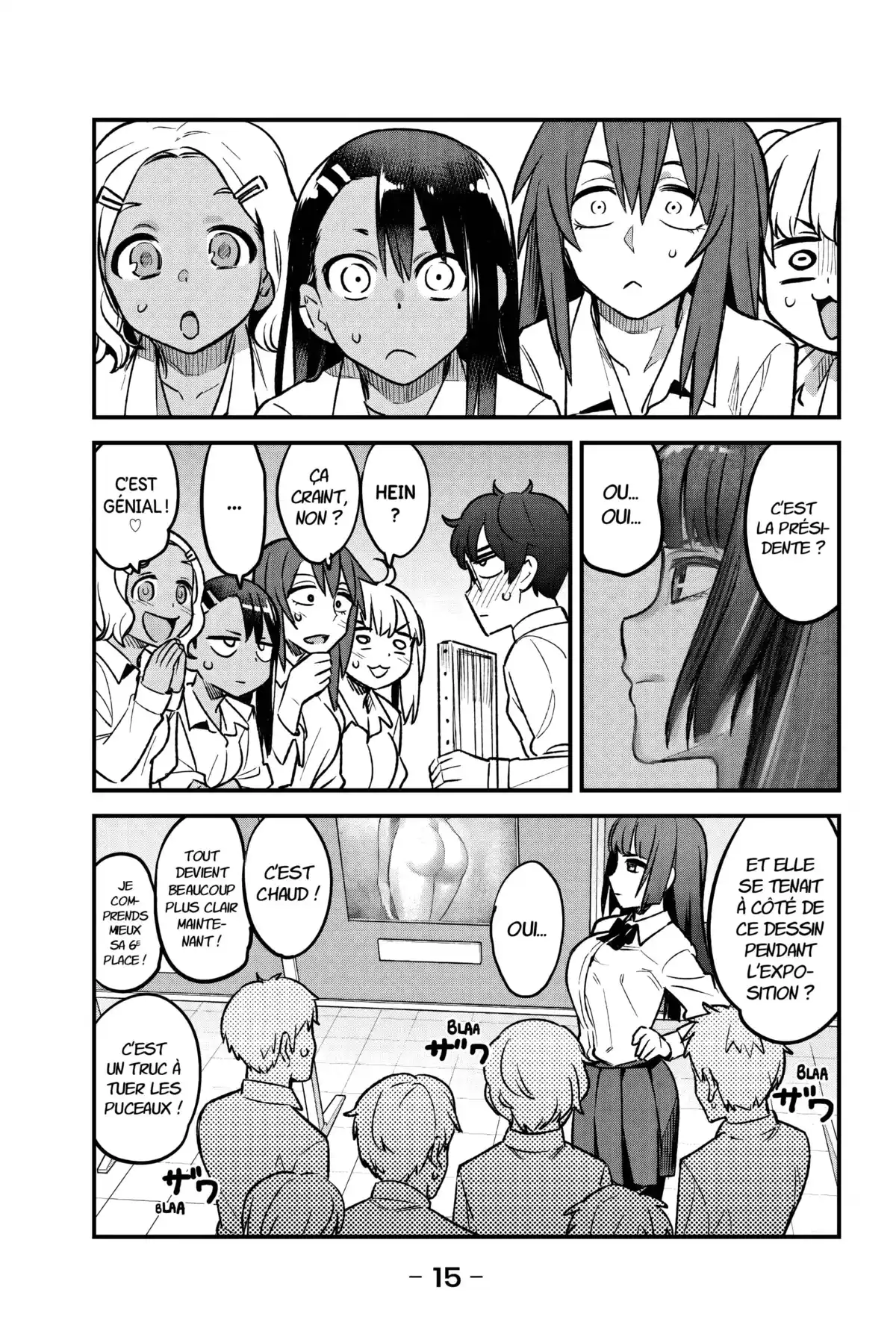 Arrête de me chauffer, Nagatoro Volume 6 page 15