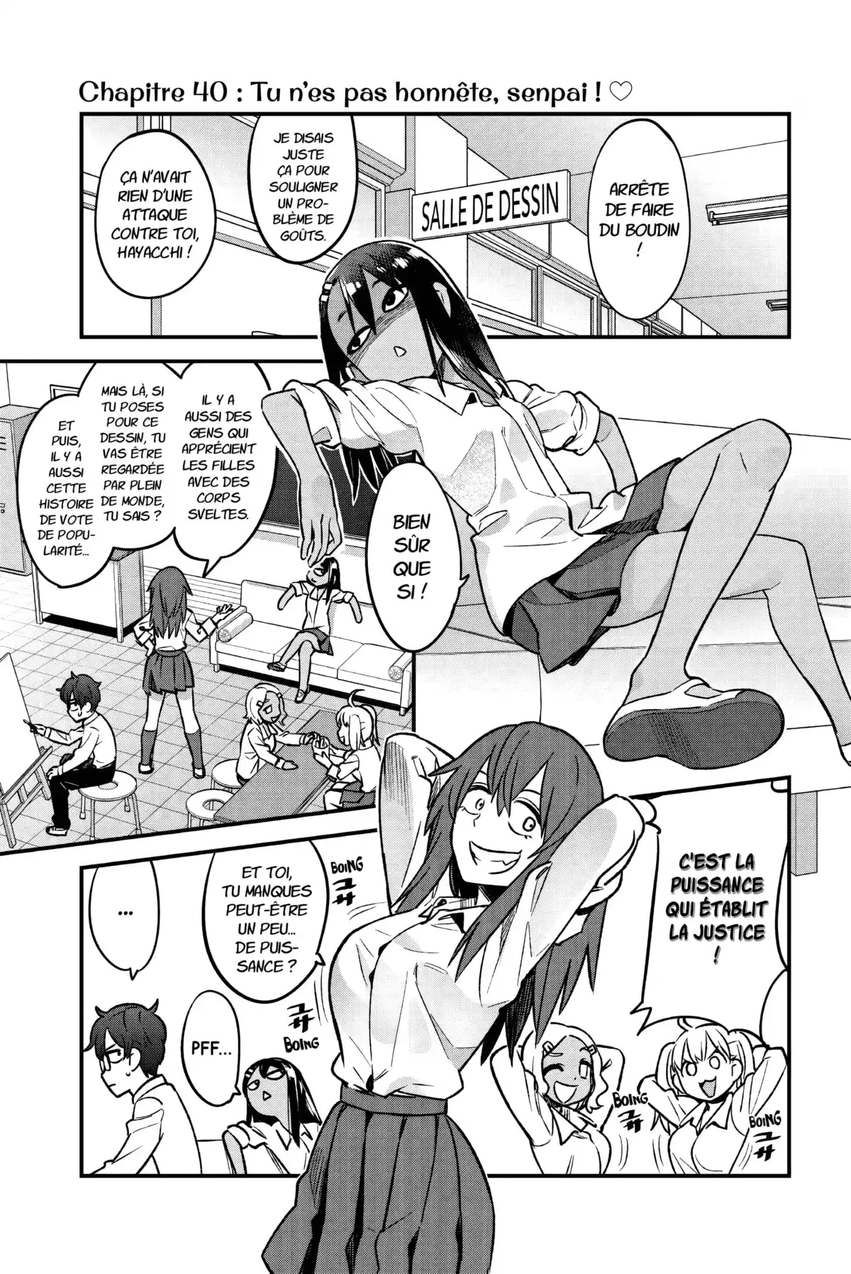 Arrête de me chauffer, Nagatoro Volume 6 page 23