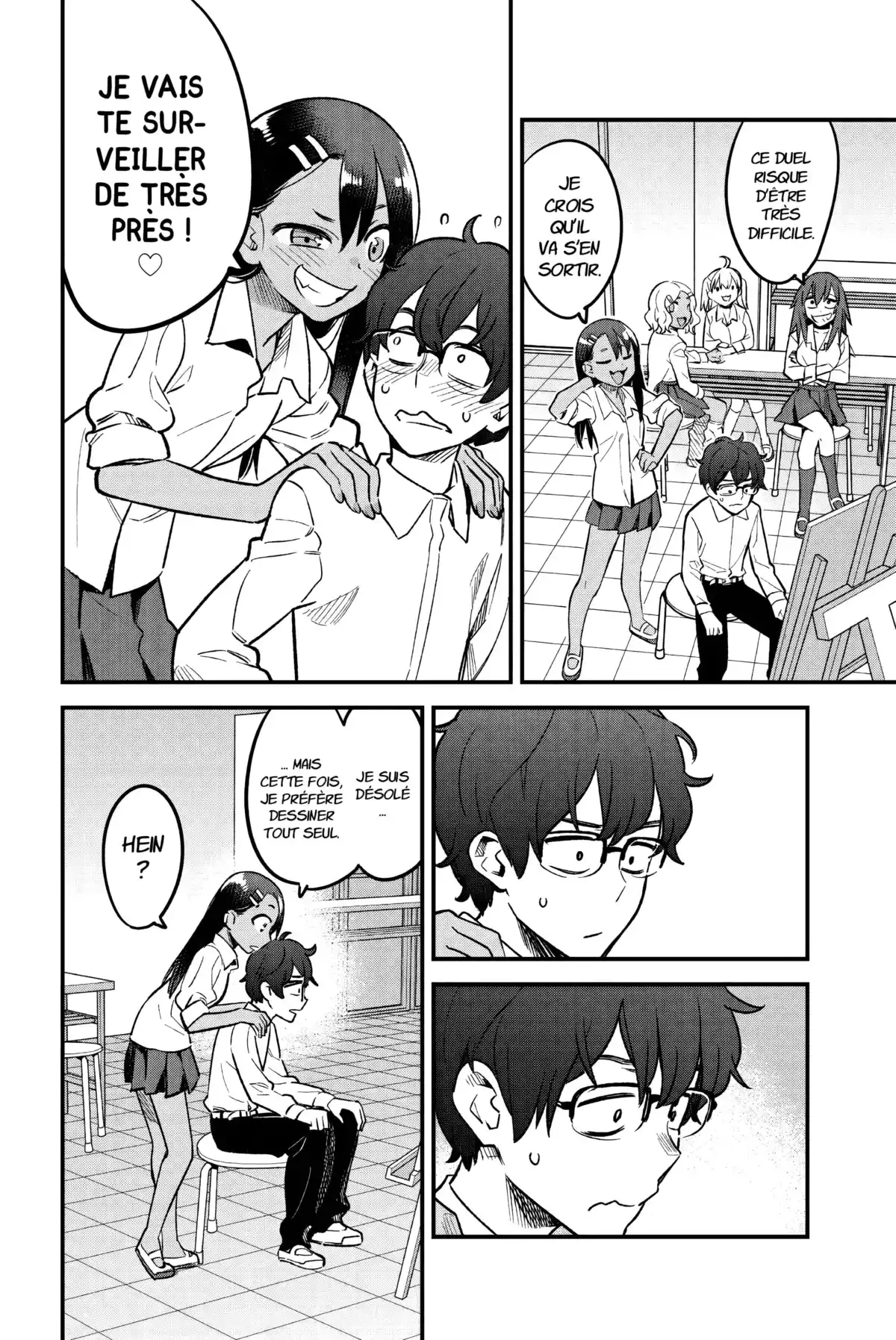 Arrête de me chauffer, Nagatoro Volume 6 page 28