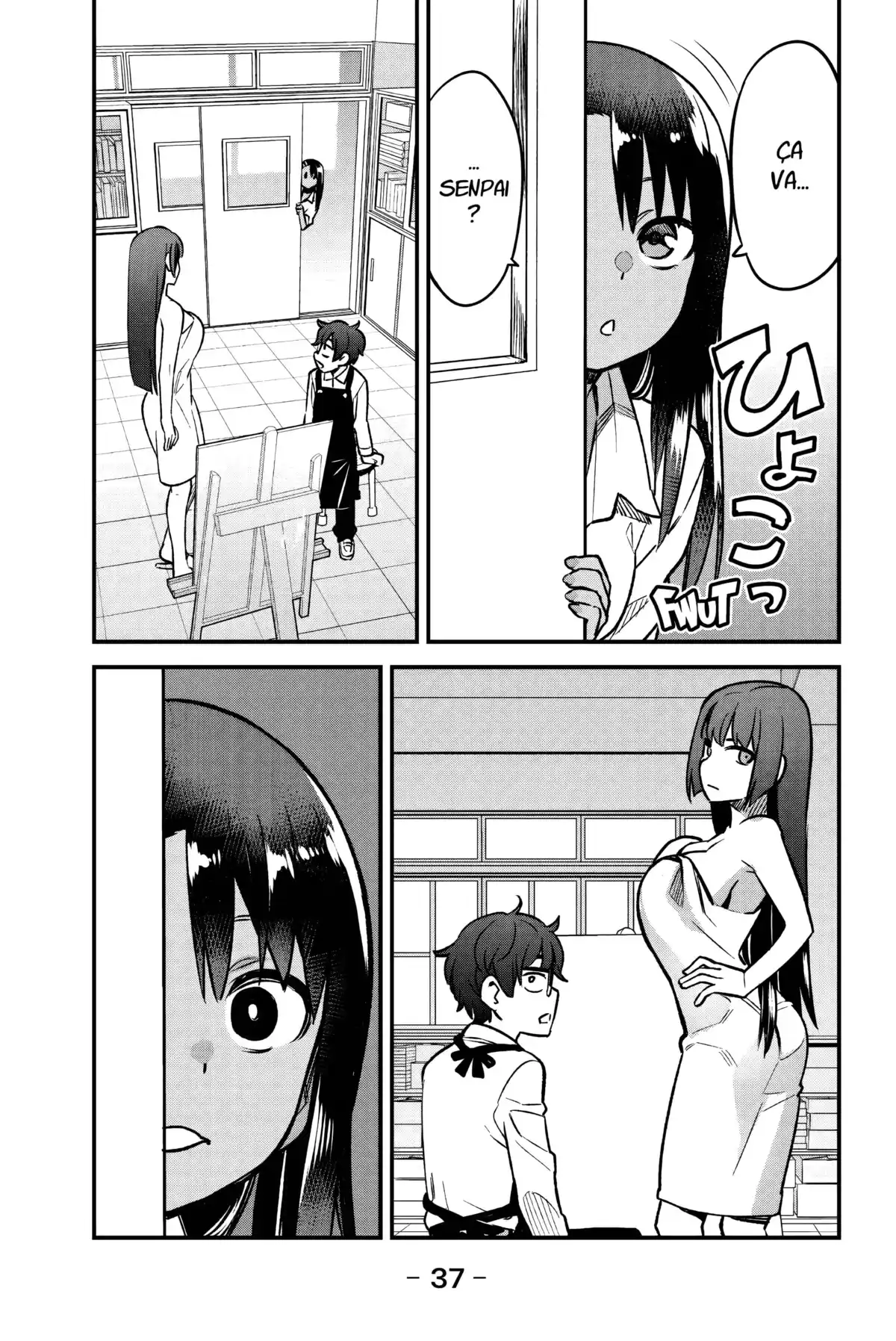 Arrête de me chauffer, Nagatoro Volume 6 page 37