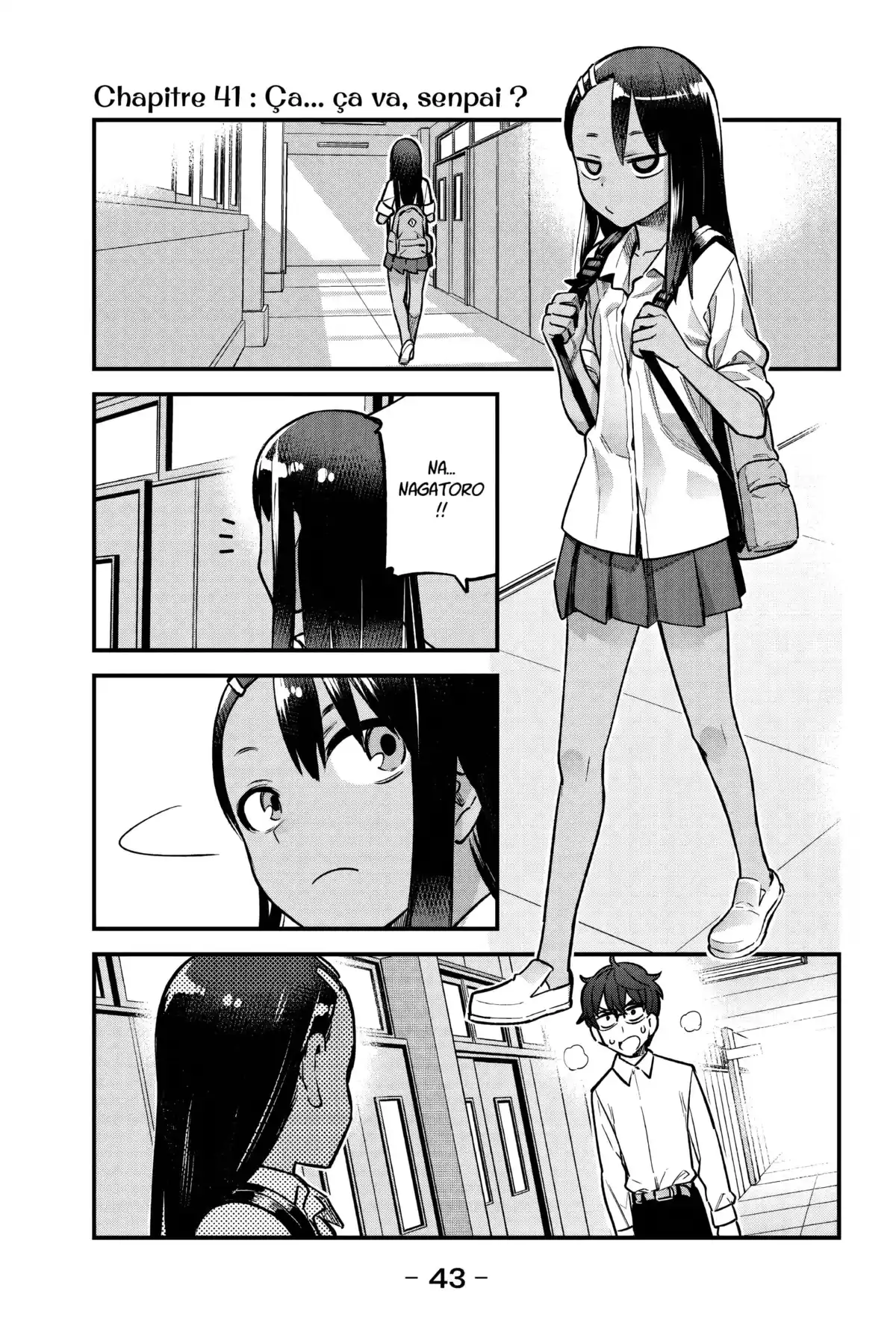 Arrête de me chauffer, Nagatoro Volume 6 page 43