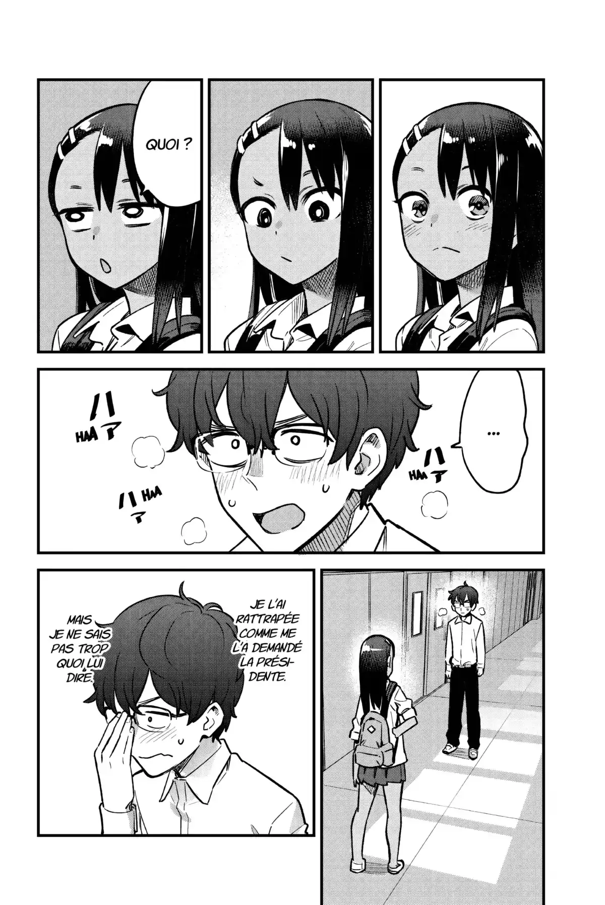 Arrête de me chauffer, Nagatoro Volume 6 page 44